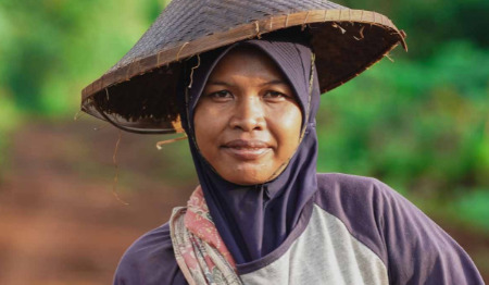 poster Samen in Actie met Indonesië