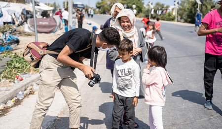 Vluchtelingfotograaf Yousif: ‘Ik móét dit aan de wereld laten zien’