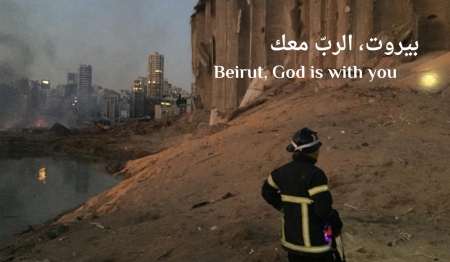 Explosie Beiroet: Wilbert en Rima van Saane en kinderen ongedeerd