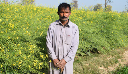 Een nieuwe toekomst voor Framan Manzoor, boer in Pakistan
