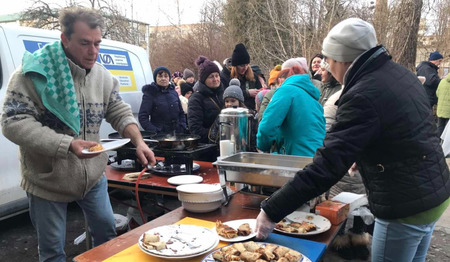 Hollandse pannenkoeken een lichtpunt voor ontheemde Oekraïners