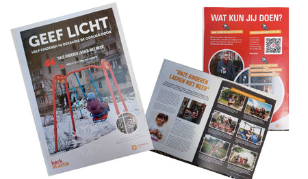 Bestel gratis magazine over kerstcollecte Kerk in Actie