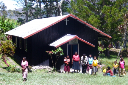 Sterke vrouwen in de kerk (Papoea) | afbeelding 1402