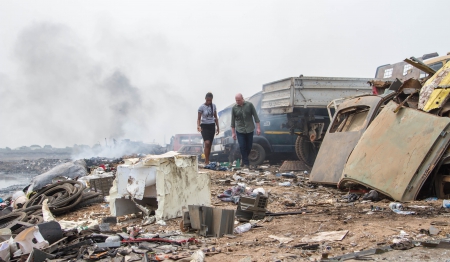 Televisie-tip: directeur Kerk in Actie bezoekt Ghana