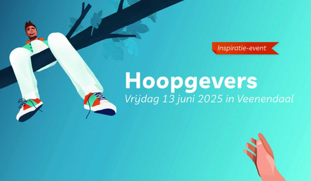 Kom op 13 juni naar het inspiratie-event Hoopgevers in Veenendaal 