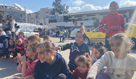 Ondanks alles: onderwijs en hulpverlening gaan door in Gaza 